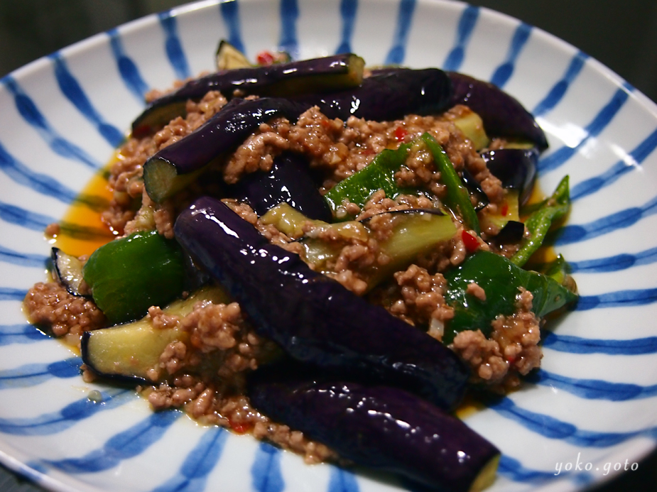 【お料理ブログ】手作り麻婆茄子