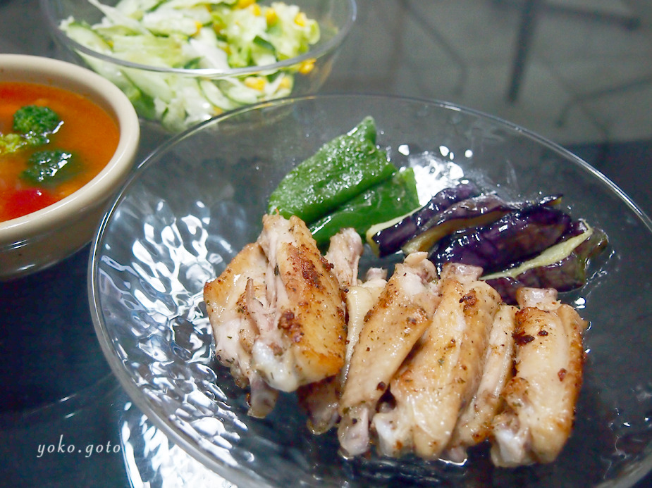 【お料理ブログ」阿波尾鶏のハーブソルト