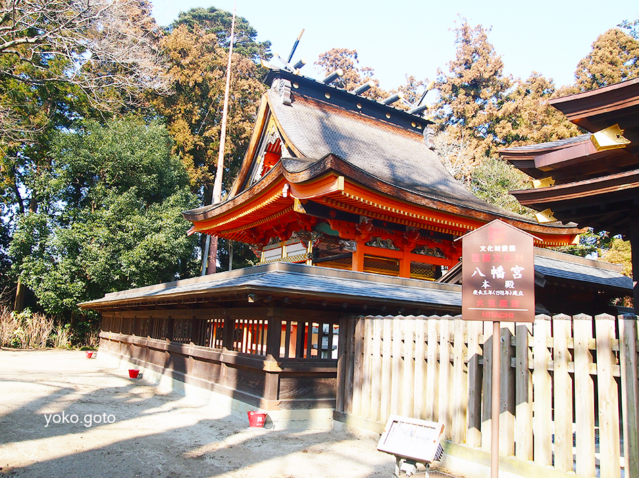 【旅コラム】水戸八幡宮と祇園寺（茨城県）　〜ロマンチックゾーン〜