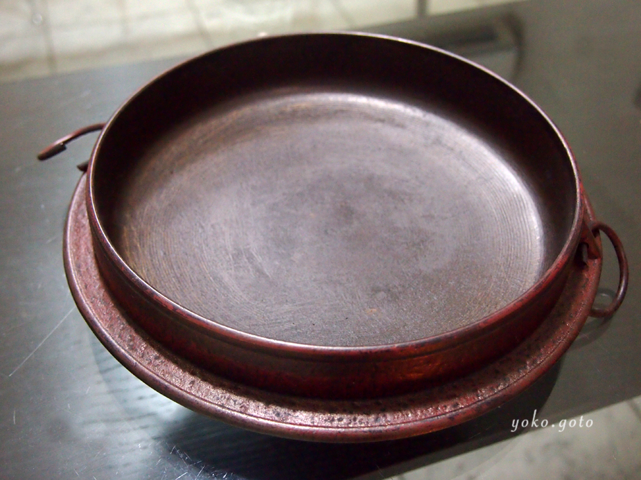 【ブログ】昭和40年製の南部鉄器　すき焼き鍋